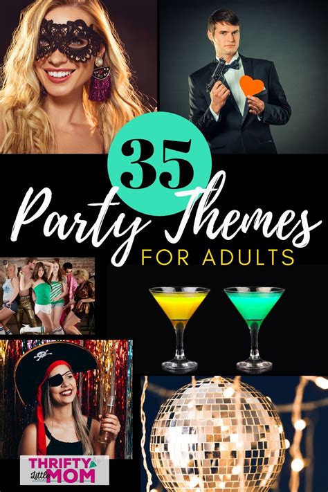 easy party themes for adults